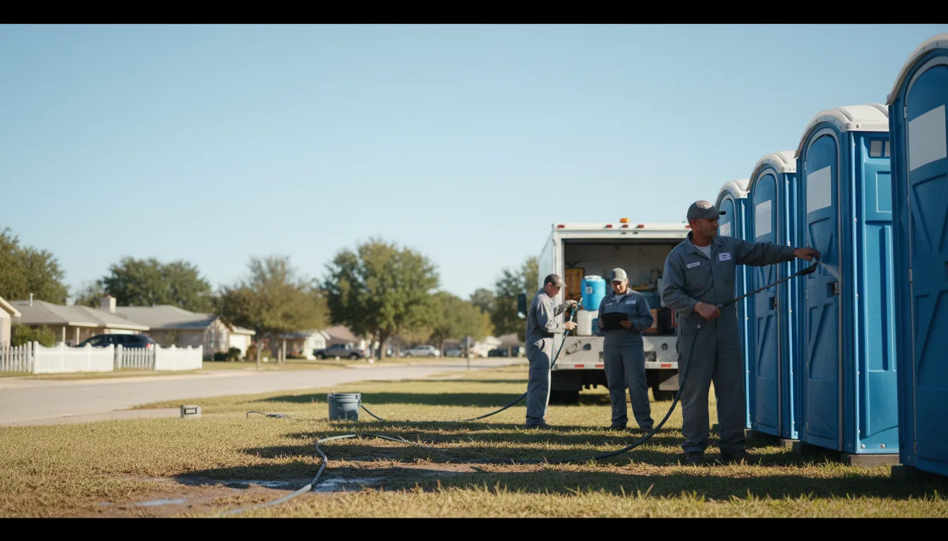 Long-Term Portable Toilet Rental in Chester, SD near me